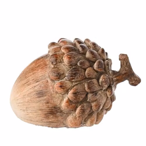 Widdop and Co Country Living Brown Wood Effect Resin Acorn Figurine