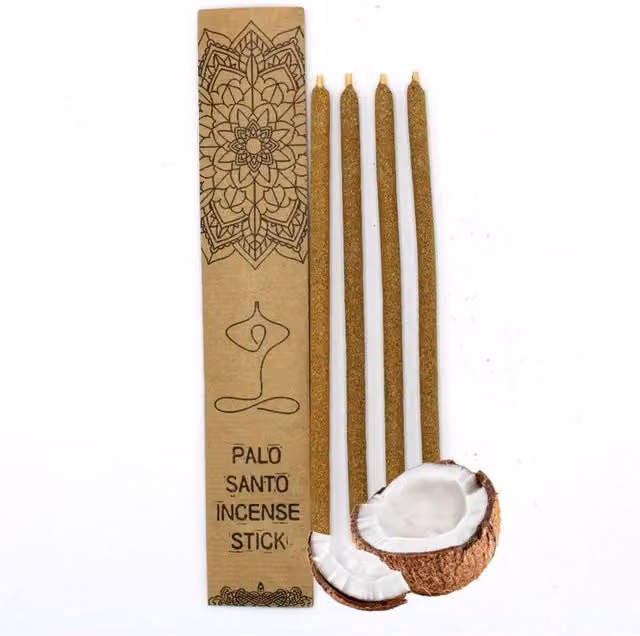 KDMD Coconut Palo Santo Incense Sticks in Brown