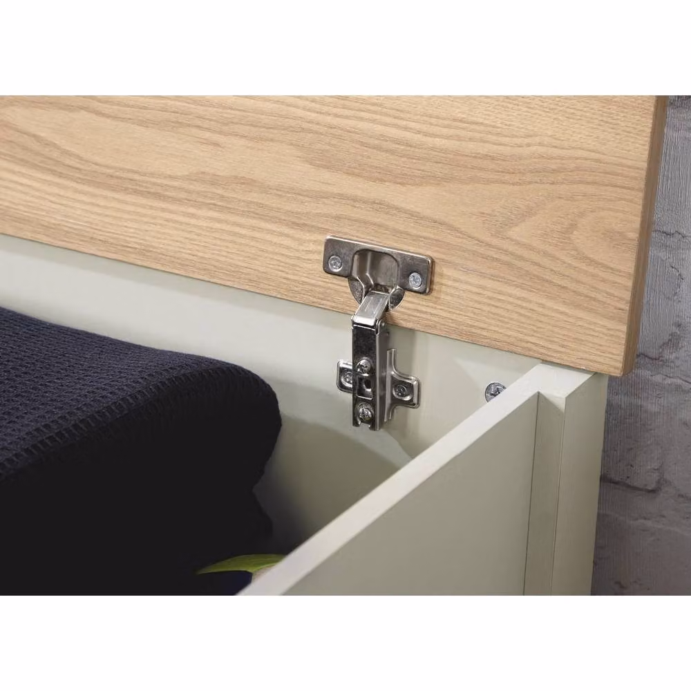 FORGEVIO Ottoman Storage Chest Bench in Beige – 2