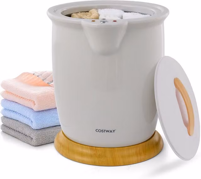 Costway Towel Warmer Bucket in Grey