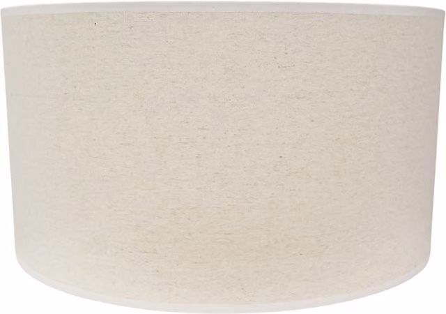 ValueLights White Fabric Cylinder Ceiling Canopy