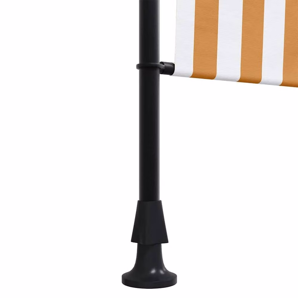 Berkfield Home Outdoor Roller Blind in Orange, White and Anthracite, W/H: 150 x 270 cm – 4