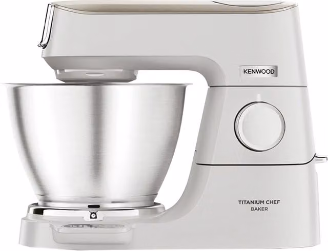 Kenwood 5L Stand Mixer in White with Stainless Steel Bowl and Pulse Function