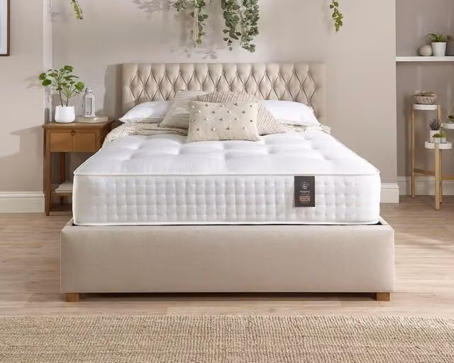 Aspire Store Aspire 3000 Pocket Wool Cashmere and Silk Mattress in White