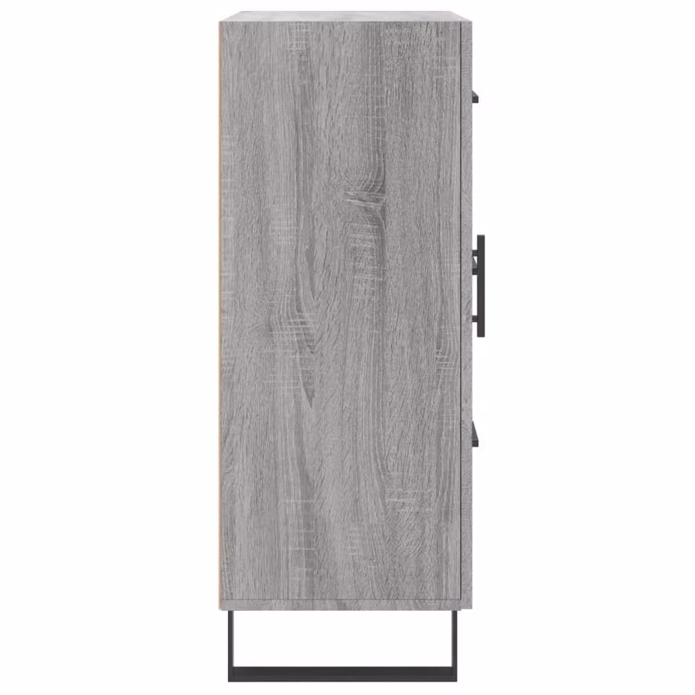 Berkfield Home Grey Sonoma Sideboard in Engineered Wood, W/D/H: 69.5 x 34 x 90 cm – 2