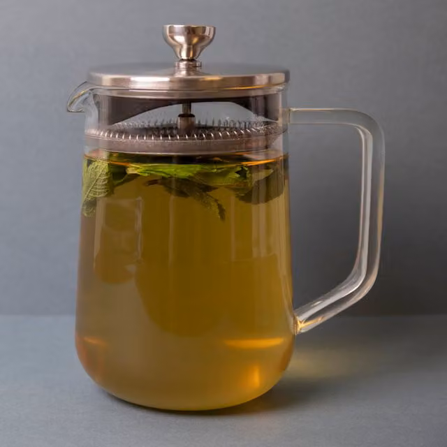 La Cafetire Glass Teapot with Infuser, 1 l, Transparent