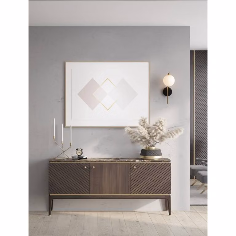 Netlighting Savoy Globe LED Wall Light with Opal Glass in Gold/Brass and Matt Black