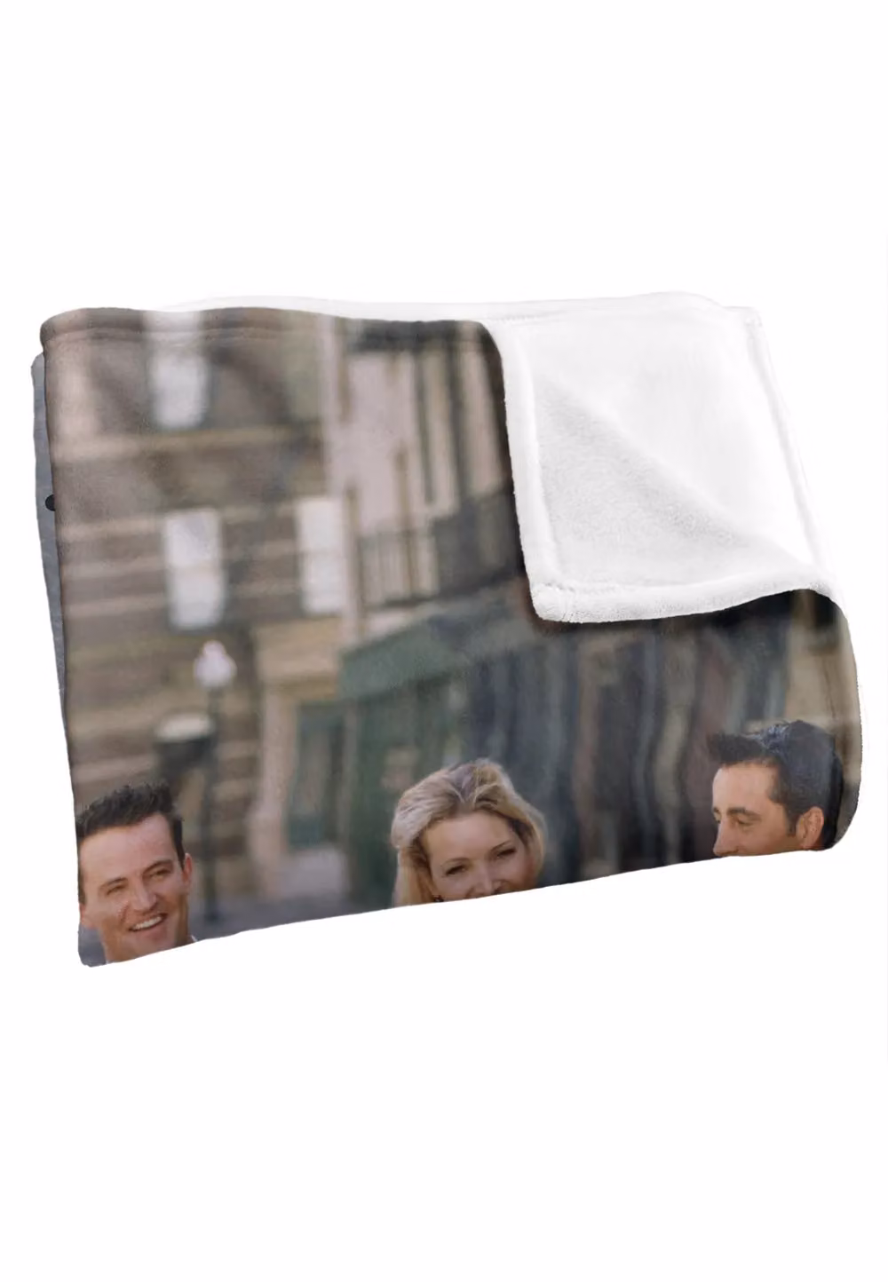 Friends Fancy Walk Officially Licensed Silky Touch Super Soft Throw Blanket, White, W: 152 cm, D: 127 cm – 3