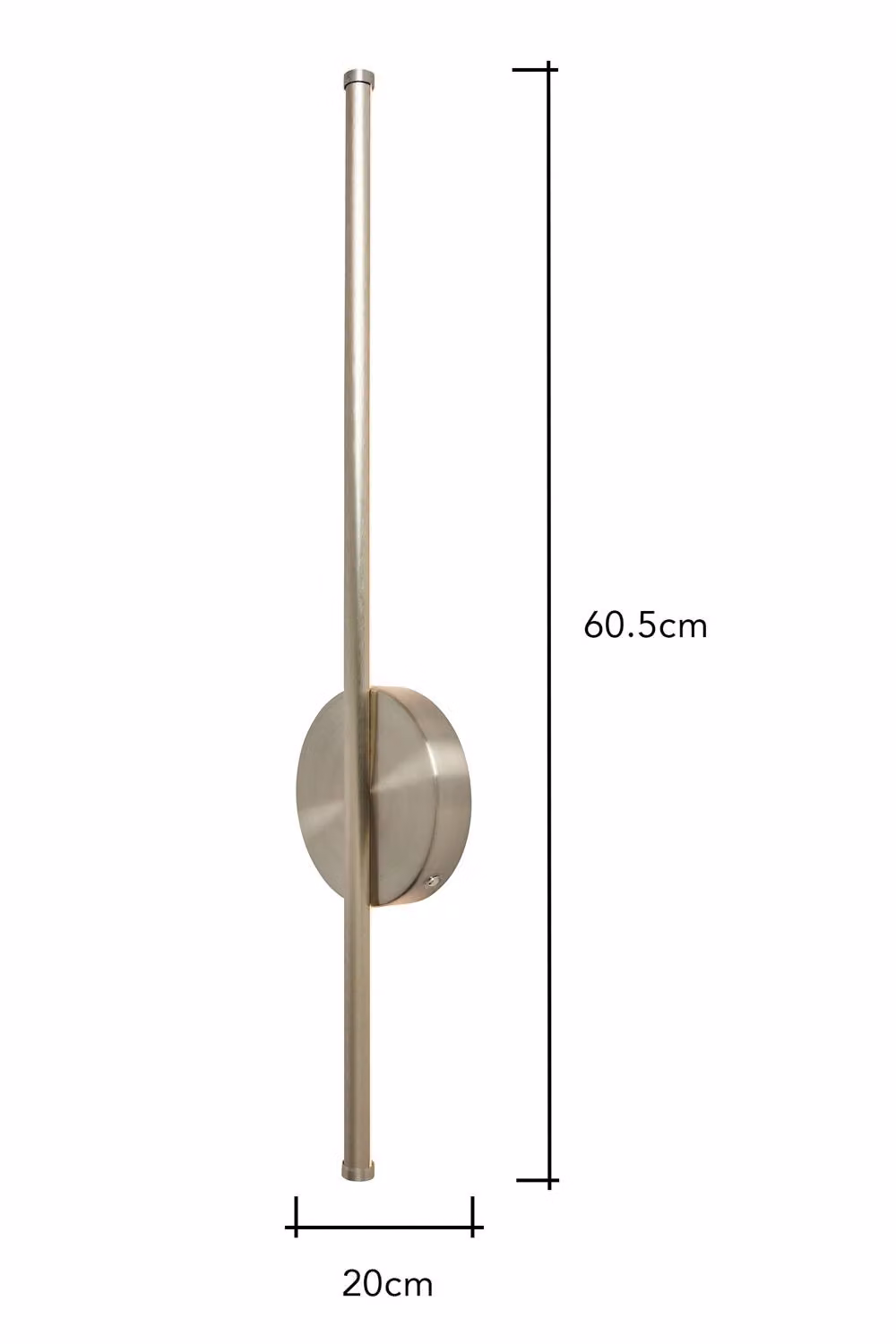 BHS Lighting Rosanna Rechargeable LED Wall Light in Silver – 2