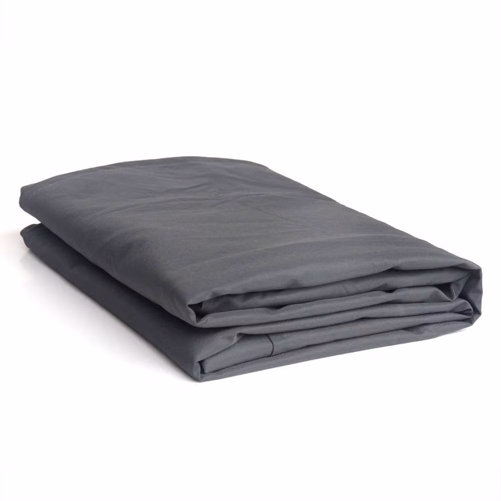 sweeek Vabo 10 Water-Repellent Polyester Garden Sofa Set Protective Cover in Dark Grey – 2