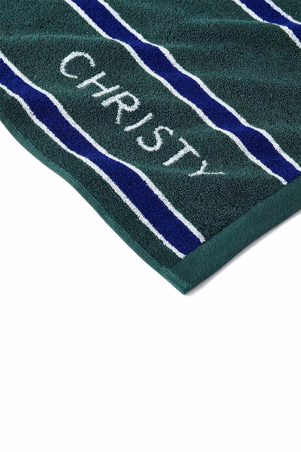 Christy Official Wimbledon Championship 2026 Quick Dry Cotton Terry Towel in Green and Purple, W: 70 cm, L: 133 cm – 6