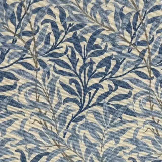 William Morris Willow Boughs Outdoor Fabric in Sea Breeze Blue