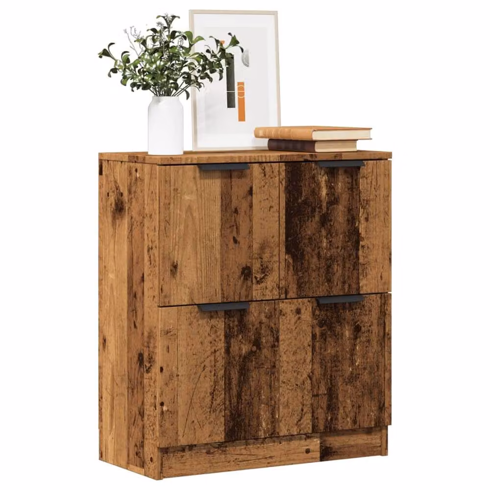 Berkfield Home Modern Sideboard in Brown MDF, W/D/H: 60 x 30 x 70 cm – 2