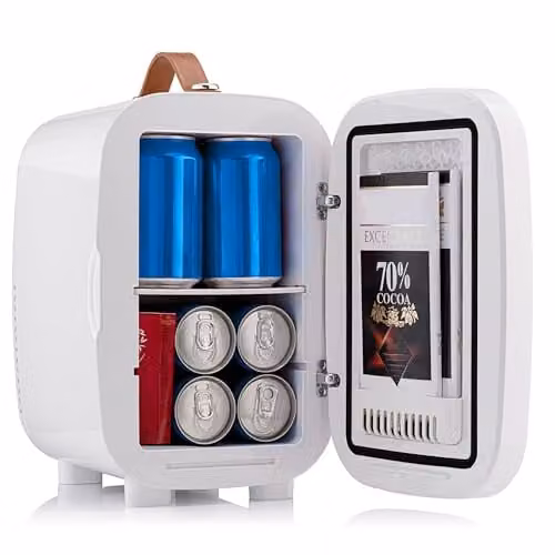 Subcold Pro6 Mini Fridge, 6L Thermoelectric Portable Countertop Cooler in Black – 2