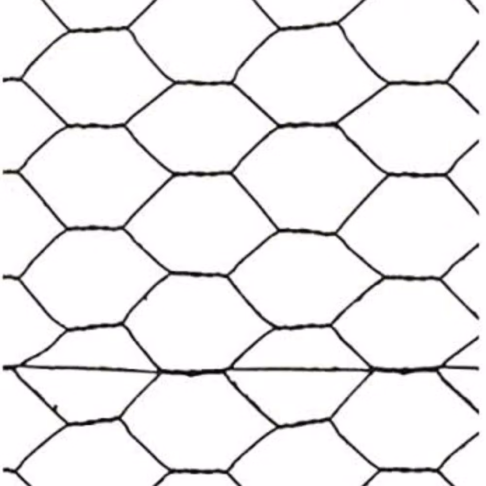 Marco Paul Green PVC Coated Galvanised Steel Wire Netting W/D/H: 5 m x 0.5 m x 0.025 m – 2