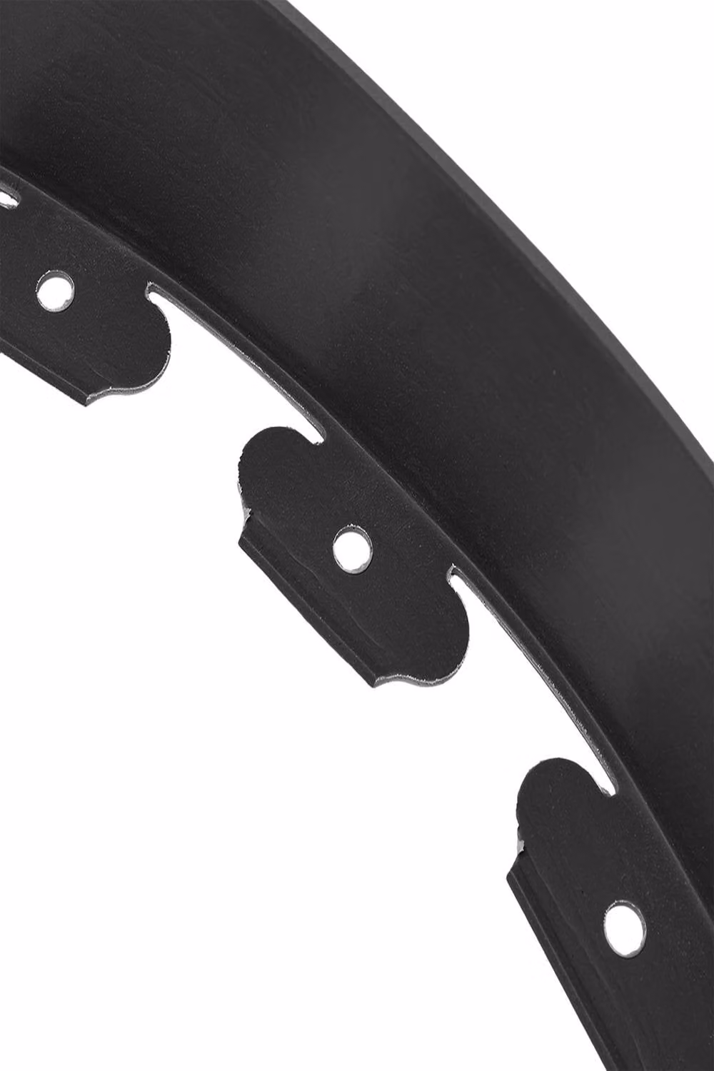 Garden Sanctuary No-Dig L-Shaped Garden Edging in Black with 30 Ground Pegs – 5