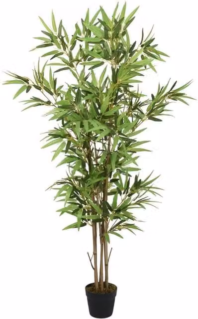 Berkfield Home Artificial Green Bamboo Tree, Height: 80 cm