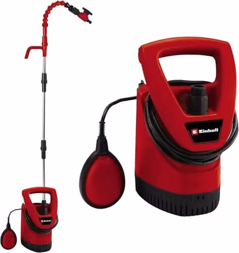 Einhell Garden Water Butt Pump, 350W, Red and Black, Max. 4,600 l/h, Max. Delivery Head 11m – 1