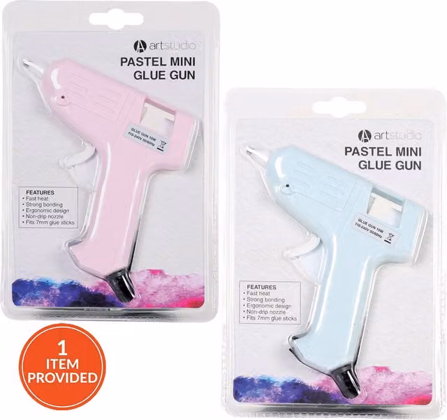 Art Studio Mini Pastel Hot Melt Glue Gun