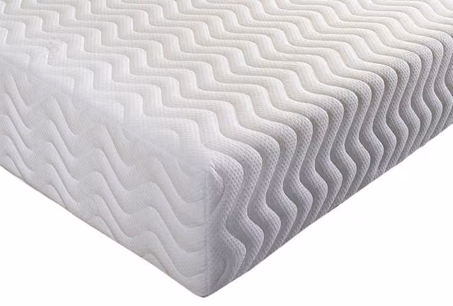 Aspire Store White Replacement Zip-On Cover for Total Relief Memory Foam Mattress, Mite-Proof and Allergy-Friendly