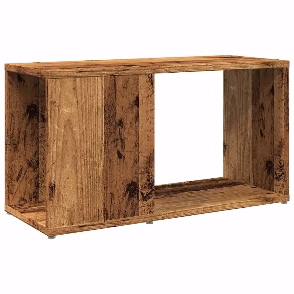 Berkfield Home Rustic Old Wood TV Cabinet in Brown, W/D/H: 60 x 24 x 32 cm – 2