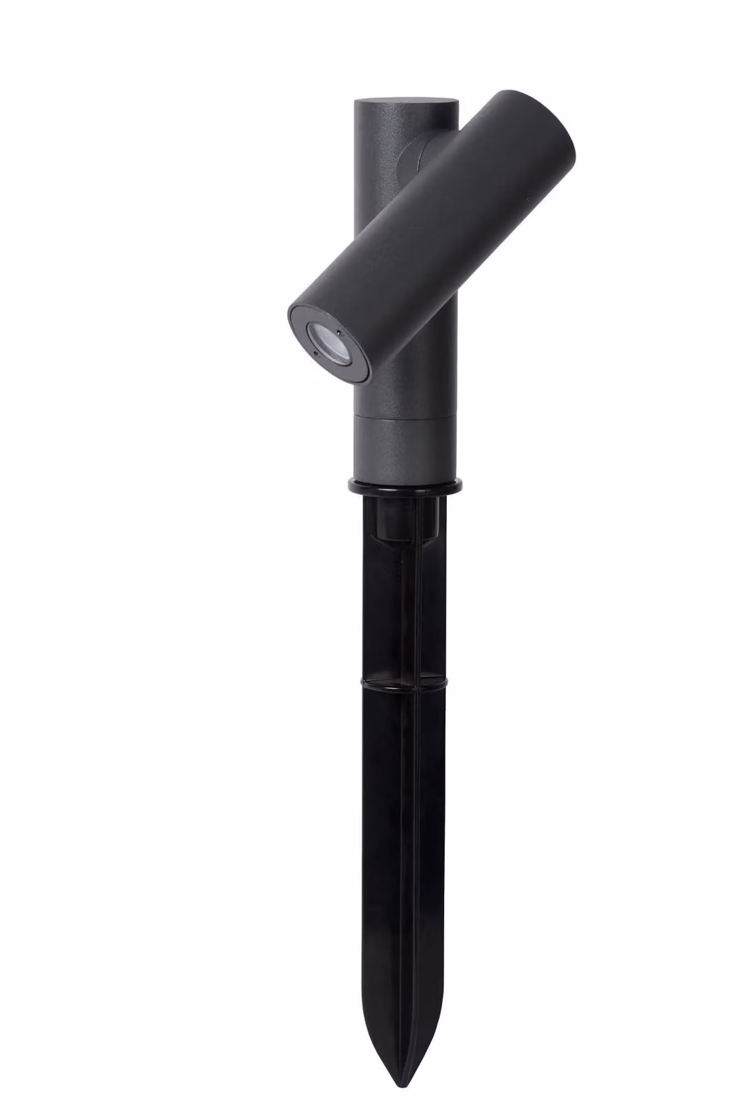 Lucide Tatum Black Aluminium Adjustable LED Garden Ground Spike Spotlight with Warm White Light – 2