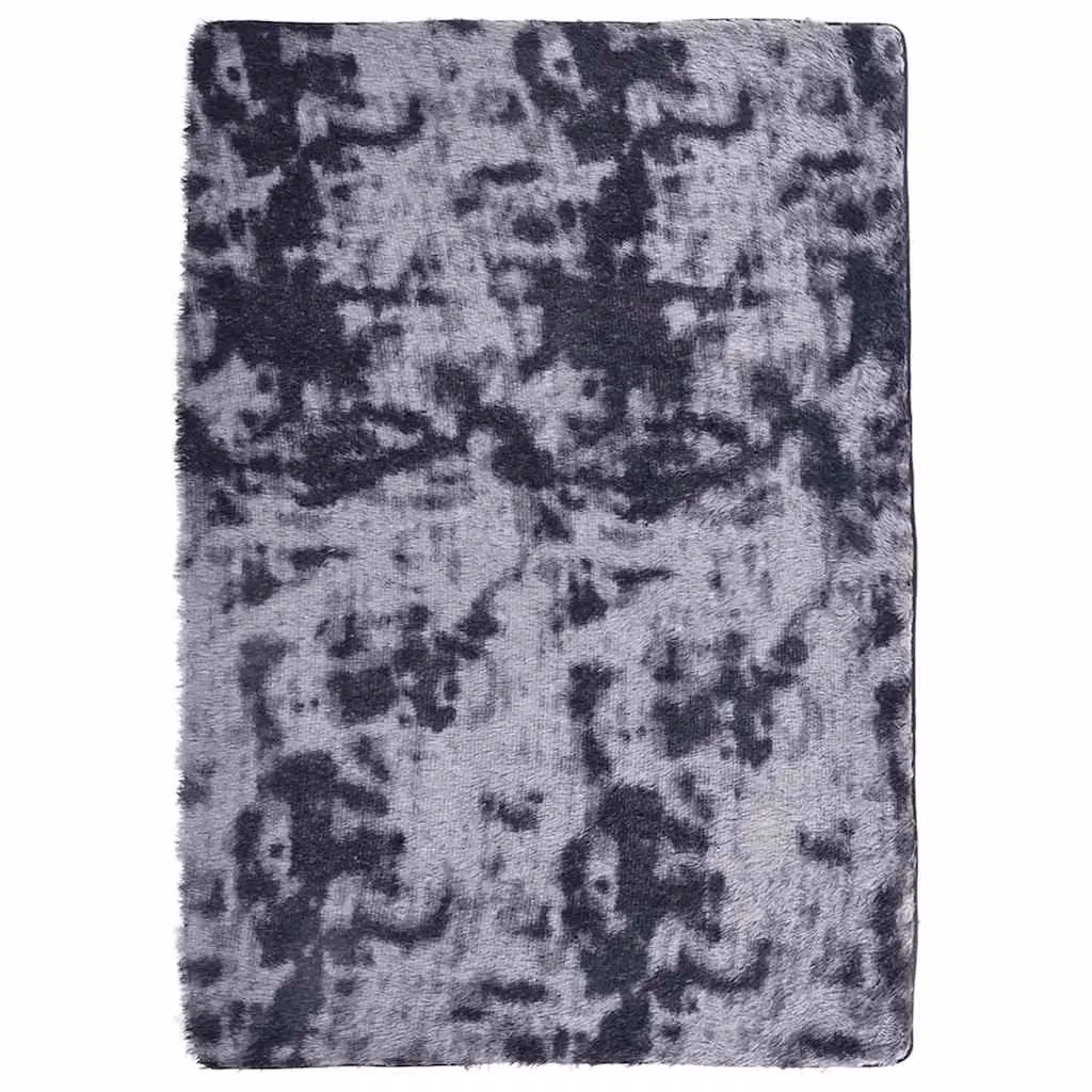 Berkfield Home NAVARRA Shaggy High Pile Rug, Dark Grey, W: 160 cm, D: 230 cm – 2