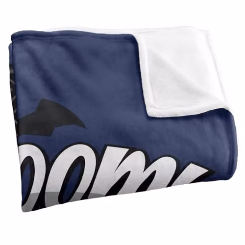 LOGOVISION The Batman (2022) Vroom Batcycle Chibi Super Soft Fleece Throw Blanket, Multicolour, W: 152 cm, D: 127 cm – 2