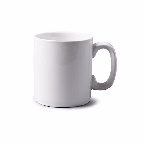 WM Bartleet & Sons Porcelain Mug, White