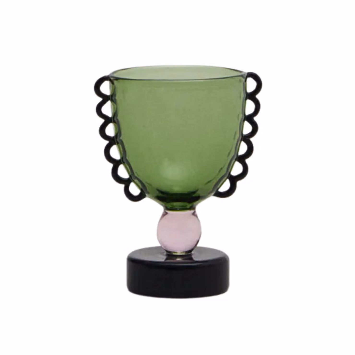 Sophie Lou Jacobsen Green Coco Glass Cup Set of 2