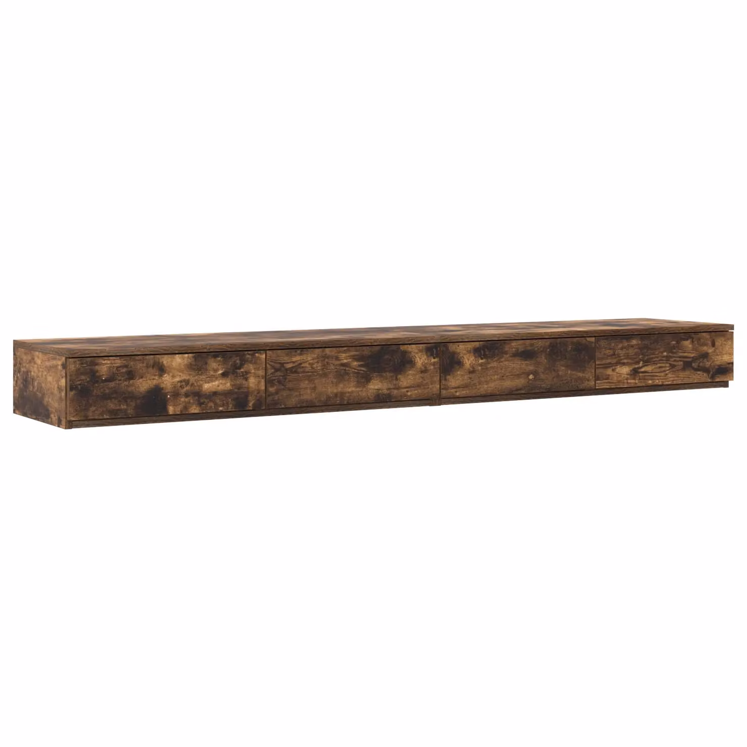 Berkfield Home Bed Drawers in Smoked Oak, Brown, W/D/H: 180 x 36.5 x 16.5 cm – 2