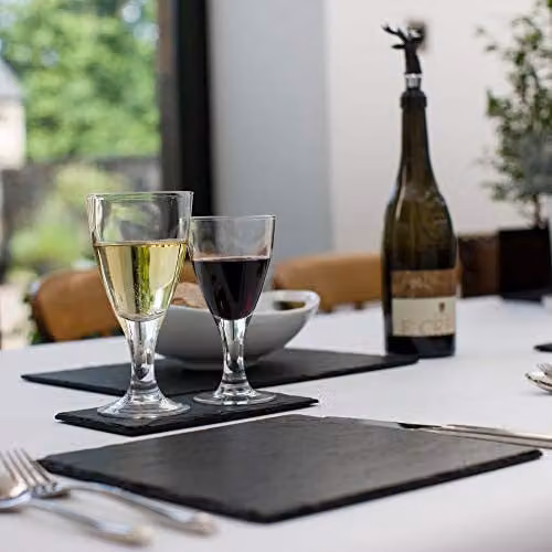 Selbrae House Set of 2 Rectangular Grey Slate Place Mats – 5