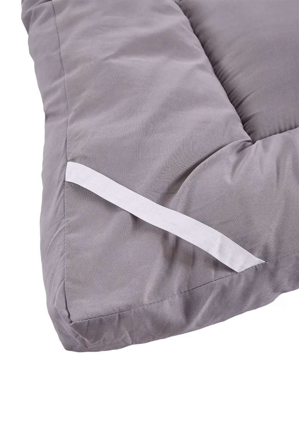 Living and Home Grey Quilted Mattress Topper, 10cm Depth, King Size – 4