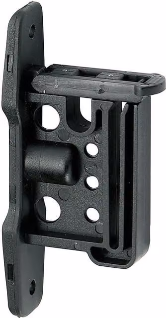 Corral Clip Insulator, Black (25 Pack)