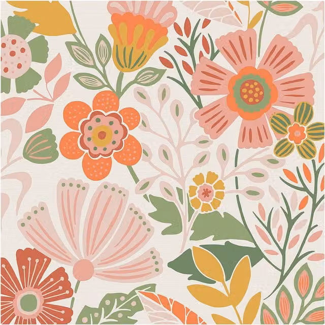 Oopsy Daisy Envy Tropical Botanical Floral Wallpaper in Pink, Green and Multicolour, Width: 52 cm, Length: 1000 cm