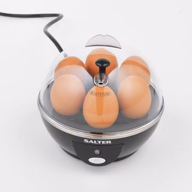 Salter Aspen Egg Cooker in Black