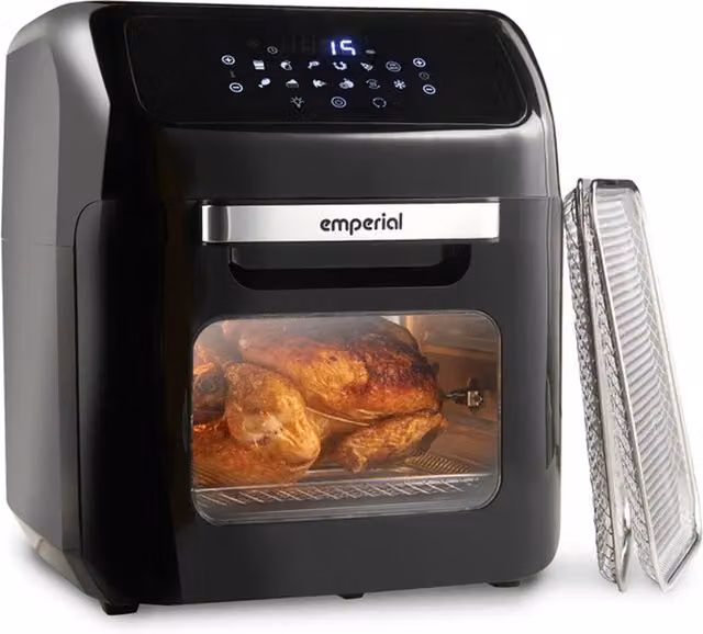 Emperial 12L Hot Air Fryer Oven in Black
