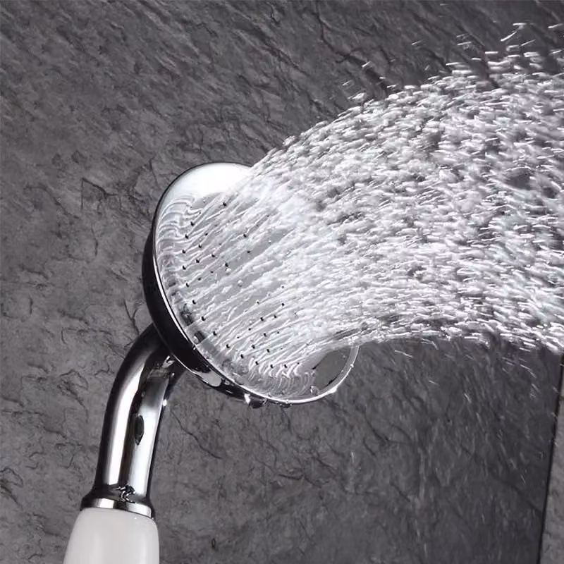 Nes Home Traditional Chrome Bathroom Shower Handset in Silver – 2