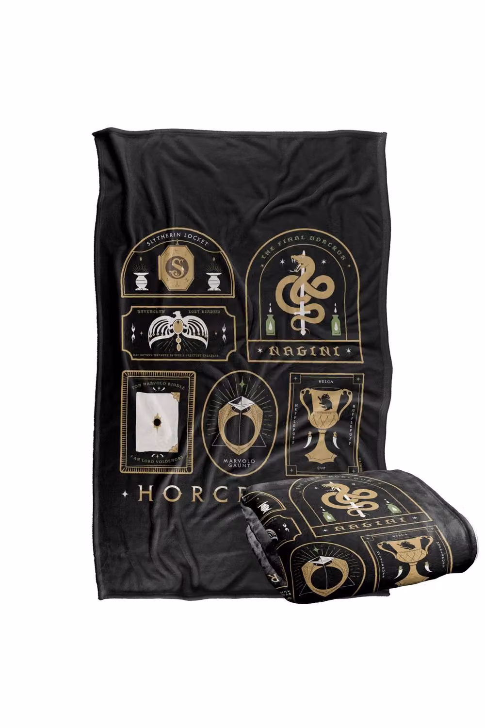 LOGOVISION Harry Potter Horcrux Field Guide Super Soft Fleece Throw Blanket, Multicolour, W: 91.44 cm, L: 147 cm – 7
