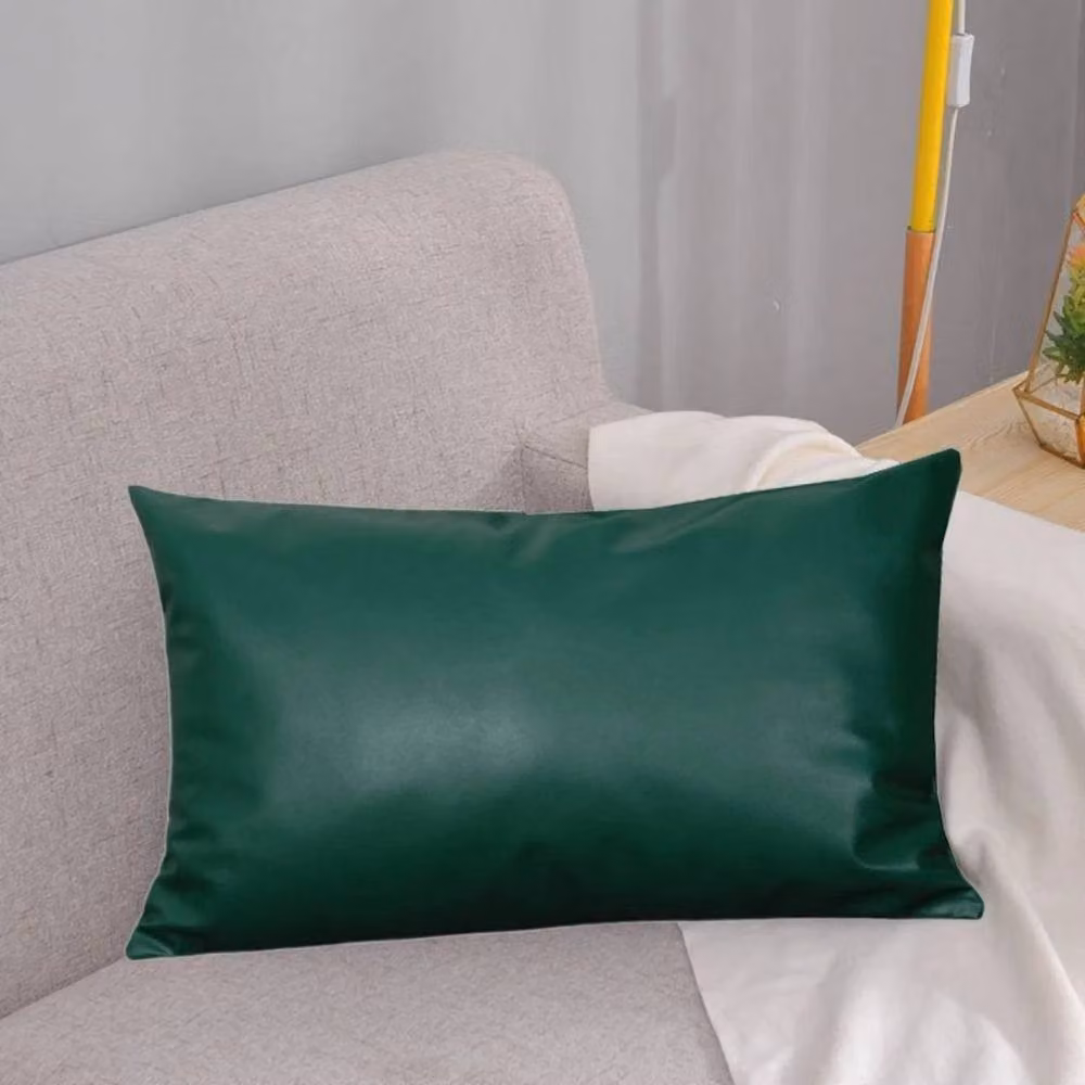 Pawnora Green Rectangular Waist Cushion Pillowcase Cover – 2