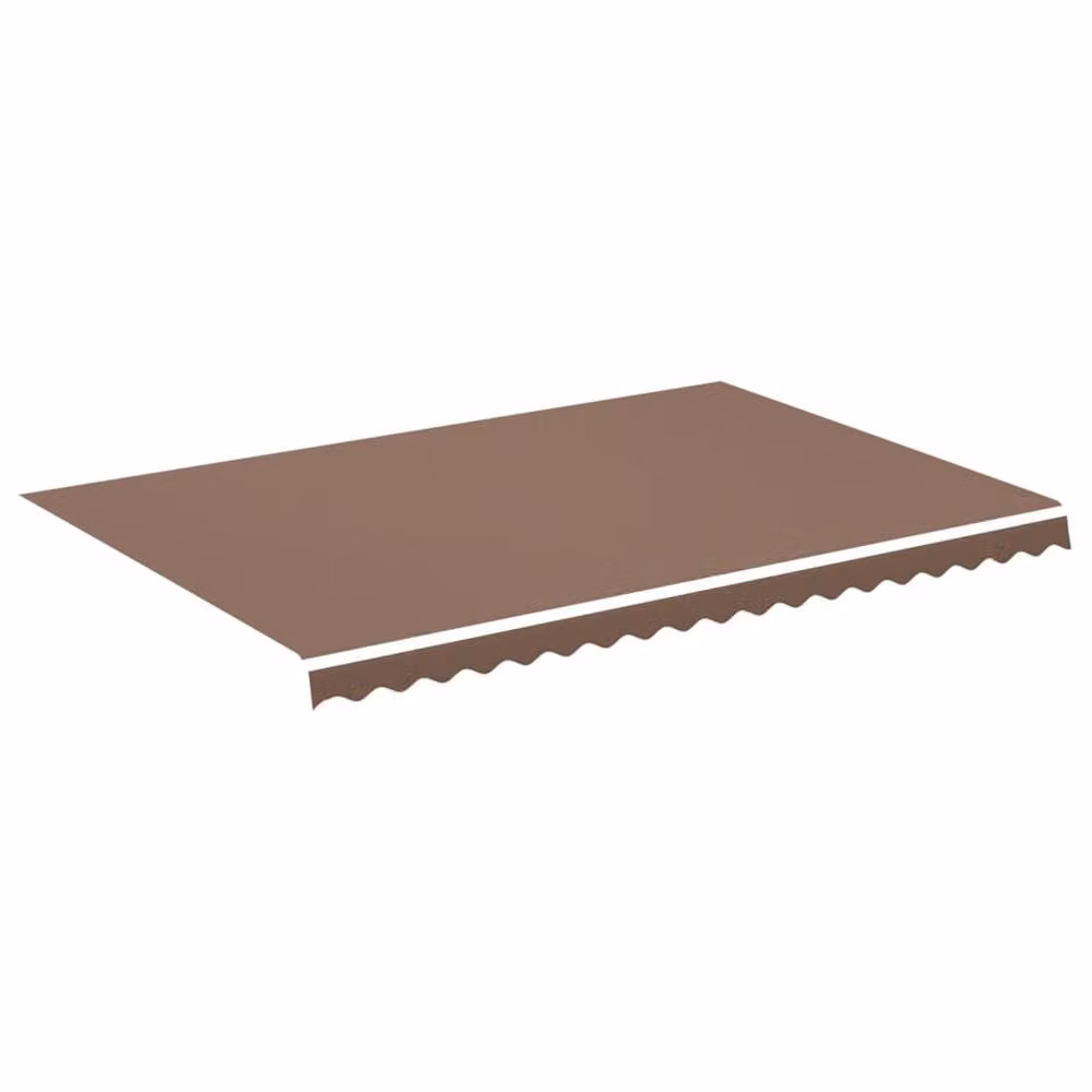 Berkfield Home Replacement Brown Polyester Awning Fabric, W x H: 4.5 x 3 m – 2