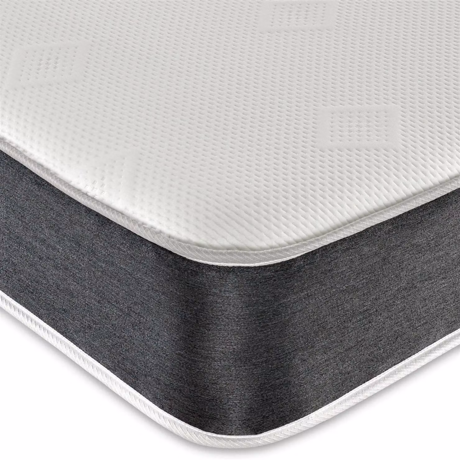 Starlight Beds Linear Cool Touch Hybrid Mattress, White, Single, Depth: 20 cm, W/D/H: 90 x 200 x 20 cm – 3