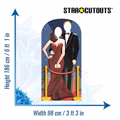 Star Cutouts SC170 Red Carpet Stand Cardboard Cut Out – 2