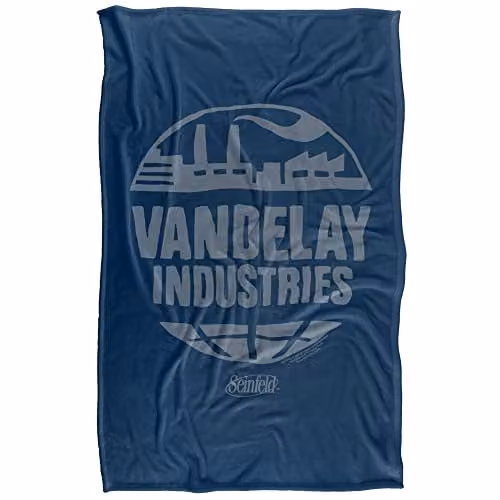 Warner Bros. Seinfeld The Latex Salesman Super Soft Fleece Throw Blanket, Multicolour, W/D/H: 91 x 147 cm – 1