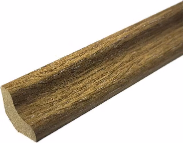 Vinyl Flooring UK Scotia Beading Inca Carpenter Waterproof Moulding, Brown, Pack of 5 (2.4m Length)
