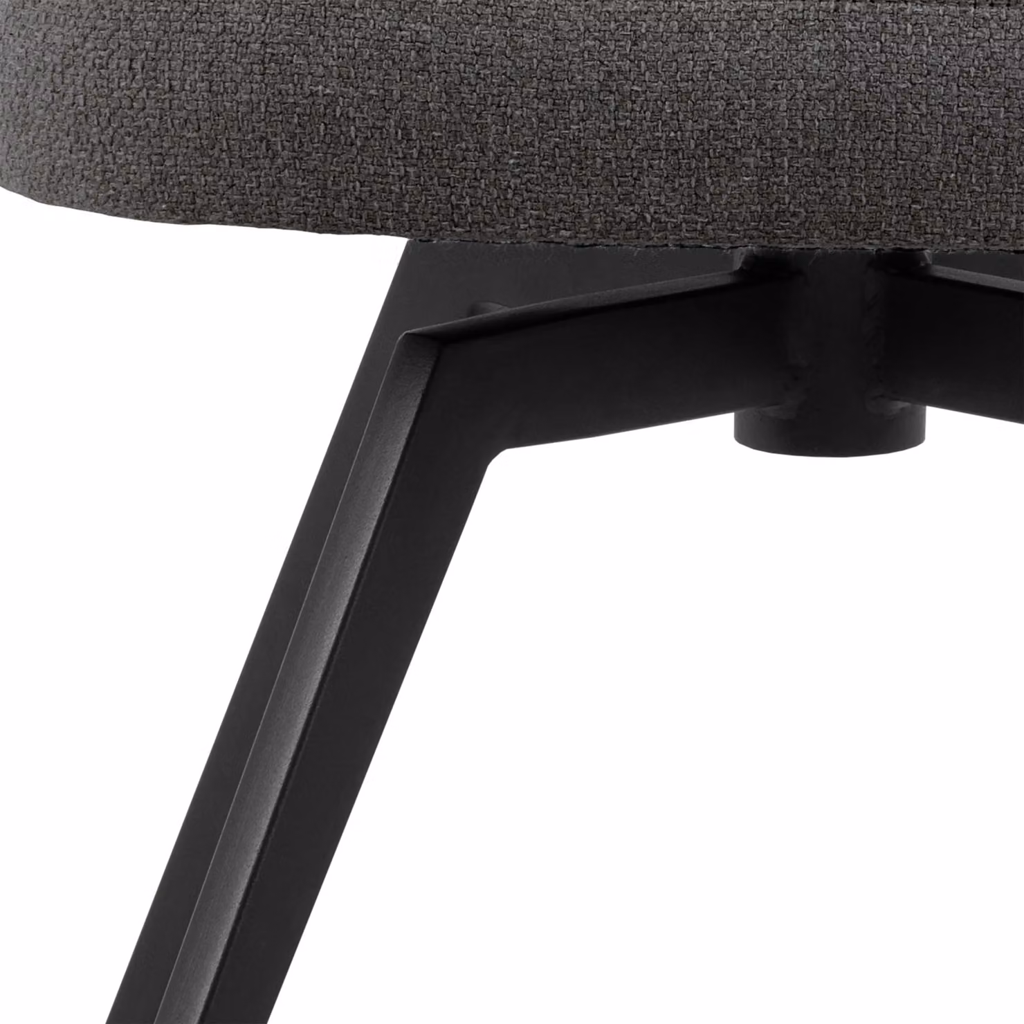 Furniture To Go Darlene Grey Fabric Dining Chair with Armrests and Swivel Function – 8