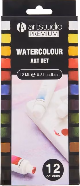 Art Studio Premium Watercolour Art Set, Multicolour