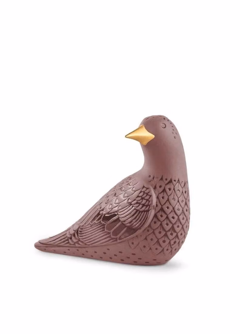 Lladró Starling II Porcelain Figurine in Purple