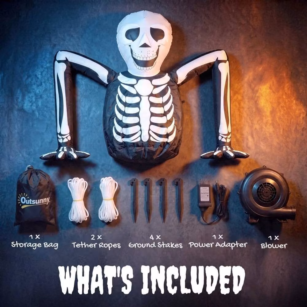 EONLION Inflatable Scary Ground Crawli Multicolour Halloween Decoration for Indoor and Outdoor Use – 4
