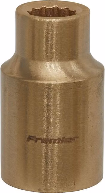 Loops 10mm Non-Sparking WallDrive Socket 1/2 inch Square Drive in Gold Beryllium Copper – 1